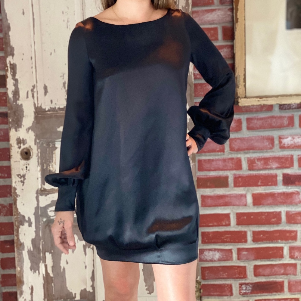 Alexander McQueen Black Cocktail Dress